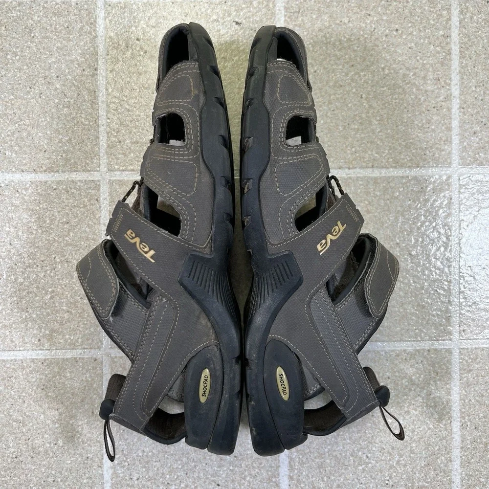 Teva Fisherman Sandals Men's 13 Forebay ShocPad Hiking Adjustable Outdoor Shoes